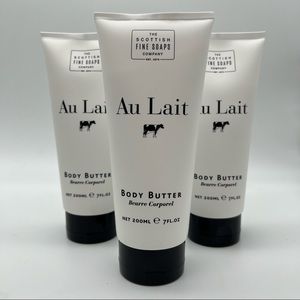 Scottish Fine Soaps Au Lait Body Butter ( SEALED | Unopened )